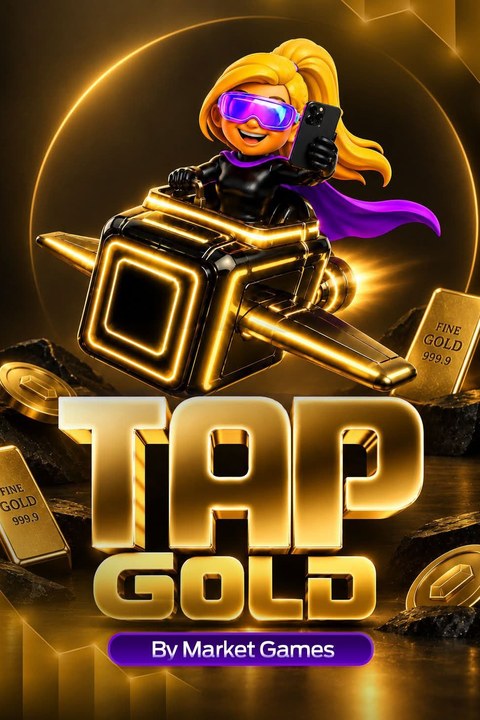 Tap GOLD game tile